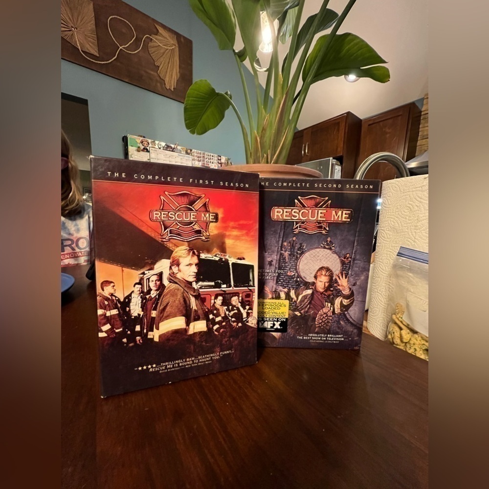 𝅺rescue Me Seasons 1 and 2 DVD Box Sets